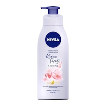 Değerli Yağlar Içeren Vücut Losyonu Kiraz Çiçeği & Jojoba Yağı 400ml , Normal / Kuru Ciltler