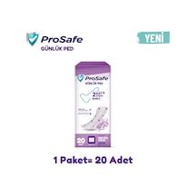 Prosafe Günlük Ped Extra Uzun 20'li