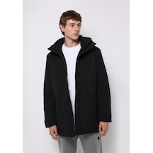 Colins Regular Fit Erkek Siyah Kaban Cl1076722 Q1.v1 Blk Siyah