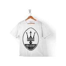 Maseratı Logo Black Çocuk Tişört 001