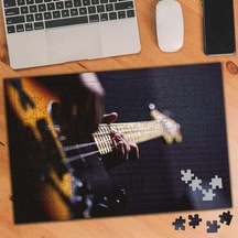 Gitar Çalan Adam-müzik 240 Parça Puzzle Yapboz-1841186