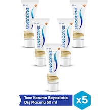 Sensodyne Tam Koruma+ Beyazlatıcı Diş Macunu 5 x 50 ML