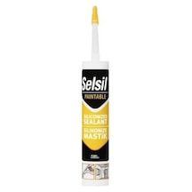Selsil Silikonize Mastik Light Oak Krem 500gr Krem Krem