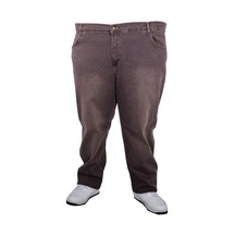 Mode Xl Büyük Beden Kot Pantolon Fenty Od 25920 Kahverengi Kahverengi