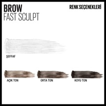 New York Brow Fast Sculpt Kaş Şekillendirici - 01 Blonde Çok Renkli