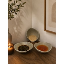 3 'lü Sahara Tone Bowl 10 Cm 85 Cc Sos/meze/kahvaltı/reçel/aperatif Çok renkli