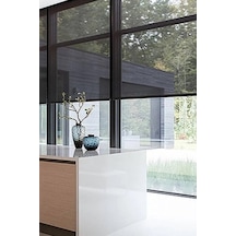 Siyah Sun Screen Stor Perde 1. Kalite Sun Screen Perde Siyah