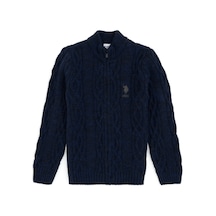U.s. Polo Assn. Erkek Çocuk Lacivert Hırka Triko 50317133-vr033 Lacıvert