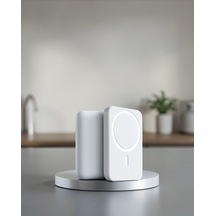 Kablosuz Şarjlı Powerbank 10000 Mah Magsafe Uyumlu Uczzmagsafe15hızlışarj-2-1-1 Çok Renkli