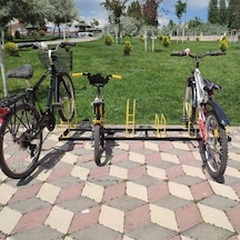 İlgi Trafik Bisiklet Park Yeri Bisiklet Park Alanı 6'lı Sarı - Siyah