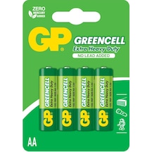 Gp Greencel R6 Aa Boy Çinko Kalem Pil 4'lü Paket Gp15g U4