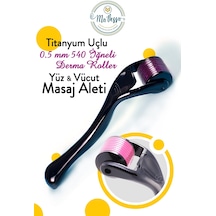 Ma'vessa Titanyum Uçlu 0.5 MM 540 İğneli Dermaroller