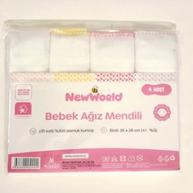Bebek Ağız Mendili 4'lü
