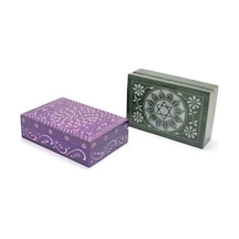 Obsidian Taşı Kutu Model 3