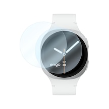 Samsung Galaxy Watch 8 40mm İle Uyumlu Ekran Koruyucu Çizilmeye Dayanıklı Akıllı Saat Koruması, 9h Temperli Kırılmaz Esnek Nano Cam, Hd Şeffaf 2 Adet Çok Renkli
