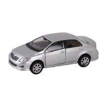 43608 Welly Dıe Cast Back Toyota 2009 Cor Çok Renkli
