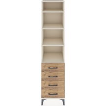 Hyperion Dolap 4 Raflı 4 Çekmeceli 44x44x195 Aytaşı-çam Aytaşı