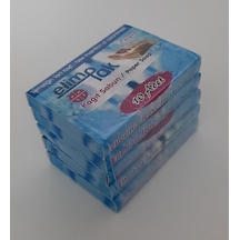 Eriyen Kağıt Sabun 5'li Paket - 50 Adet Tek Kullanımlık Eriyen Sabun Yaprağı - Ortak Kullanım Alanlarında Ve Dış Mekanlarda Kişisel Hijyen Sağlar - Yerli Üretim