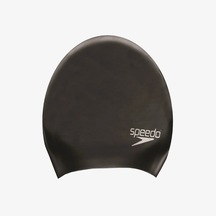 Speedo Silicon Unisex Siyah Yüzücü Bonesi - 8061680001 Siyah
