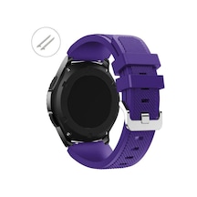 Huawei Watch Gt5 Gt4 Gt2e Gt2 Gt3 Gt3 Pro Honor Watch 2 Uyumlu Silikon Kordon Mor