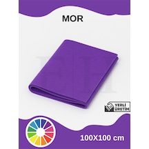 Mor Renk Metrelik Ince Keçe Kumaş Keçe 1 Mm Aktivite Keçesi Renkli Keçe 1 Metre 100 Cm X 100 Cm