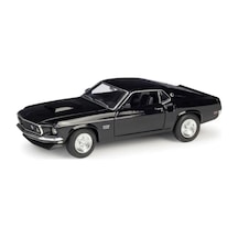 Welly 1969 Ford Mustang Boss 429 Siyah 1 24 Model Araba