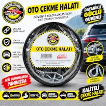 3,5 Ton Kapasiteli Çelik Oto Çekme Halatı