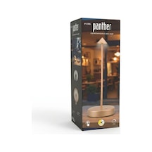 Panther Pt-705 Gold Usb Şarjlı Masa Lambası 3 Farklı Renkli Dekoratif Lamba