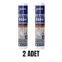 Bostik S564 Nötral Cephe Silikonu Beyaz X2 Adet