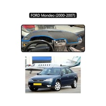 Ford Mondeo 2000-2007 Torpido Koruma Halısı Siyah Kenar