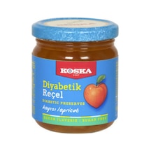 Diyabetik Kayısı Reçeli 240 G 4 Adet