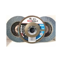 Bauwelt Çap115 Z080 Flap Disk Zımpara İnox 5li Paket