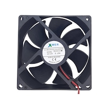 Xmer 92X92X25Mm 12V 0.10A 2 Kablolu Fan