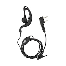 Ranyeek K Bağlantılı Ptt Mikrofonlu Radyo Kulaklığı: Uv-5r, Retevis Ve Çoklu Marka İçin Telsiz Konuşma Kulaklığı