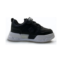 1603 Hafif Çocuk Okul Öncesi Işıklı Sneaker Siyah