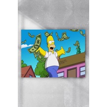 Homer Simpsons Çalışması Girişimcilik Poster