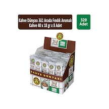 Kahve Dünyası 3ü1 Arada Fındık Aromalı Kahve 8'li 40 x 18 G