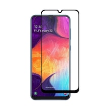 Samsung Galaxy A30s İle Uyumlu Şeffaf Ekranı Tam Kaplayan 5d Cam Kırılmaz Cam Ekran Koruyucu