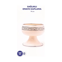Mood Emaye Meyvelik-ayaklı Kase 14cm Orta Boy