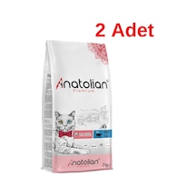 Anatolian Premium Somonlu Yetişkin Kedi Maması 2 x 2 KG