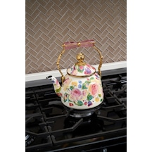 Miss Betty Rose Deluxe Emaye Kettle Demlik Çok Renkli Miss Betty Rose Deluxe Emaye Kettle Demlik Çok Renkli