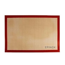 Epinox Profesyonel Silikon Pişirme & Hamur Açma Matı 40x60cm Slp-46 Kahverengi