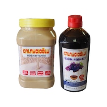 Kalaycıoğlu Beyaz Bozkır Tahini 935 G + Üzüm Pekmezi 950 G