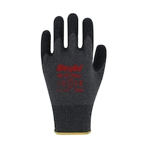 Beybi Pl17 Flex 10 Beden Siyah Polyesyter Likralı İpten Örülmüş Lateks Kaplı 12li Paket