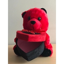 Kalpli Kutulu Peluş Ayı