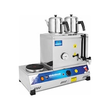 Bülbüloğulları 40lık Kaynaklı Elektrikli Pleytli Çay Kazanı