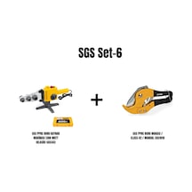 Sgs Set-6 Sgs Pprc Boru Kaynak Makinası 1300 Watt Klasik Sgs343+sgs Pprc Boru Makası / Class 42 / Manual Sgs1010