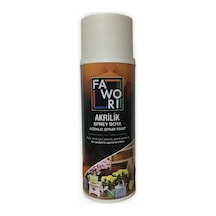 Fawori Akrilik Sprey Boya 400 ML.parlak Beyaz