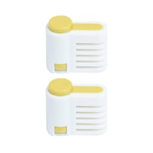 Suntek 2 Parça Dıy Kek Eşitleyici Dilimleme Yapma Sarı Sarı Diğer