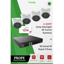 Tiandy 4 Kameralı Sistem Paketi